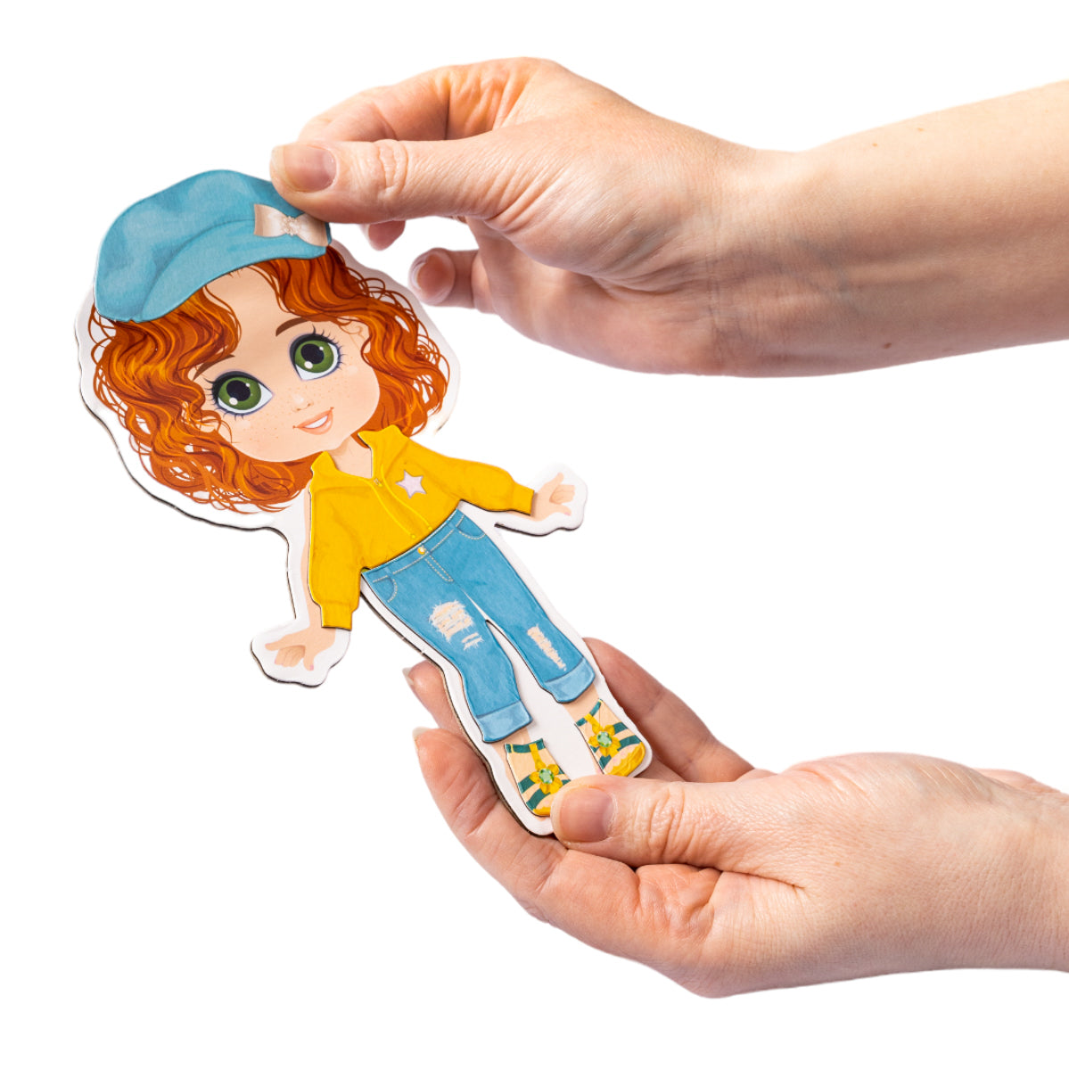 Игра магнитная "Одевашки. Анюта". Série Магнитные истории (европодвес)