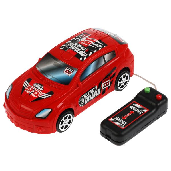 Машина на пульте СПОРТКАР, проводной, блист., 23*5*159см ТЕХНОДРАЙВ в кор.2*96шт