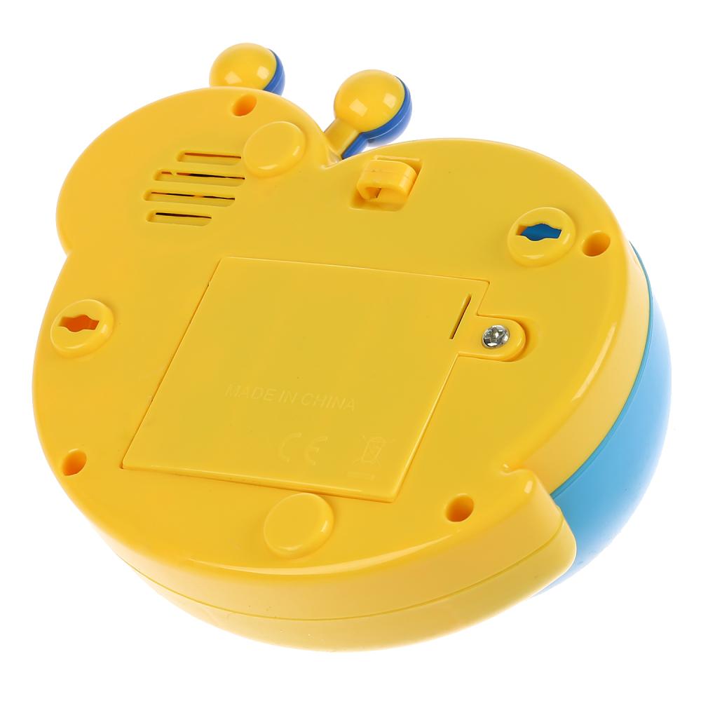 Музыкальный ночник-проектор ТМ Умка "Улитка" на бат. руссифиц. на карте. (рус. уп.) в кор.2*48шт