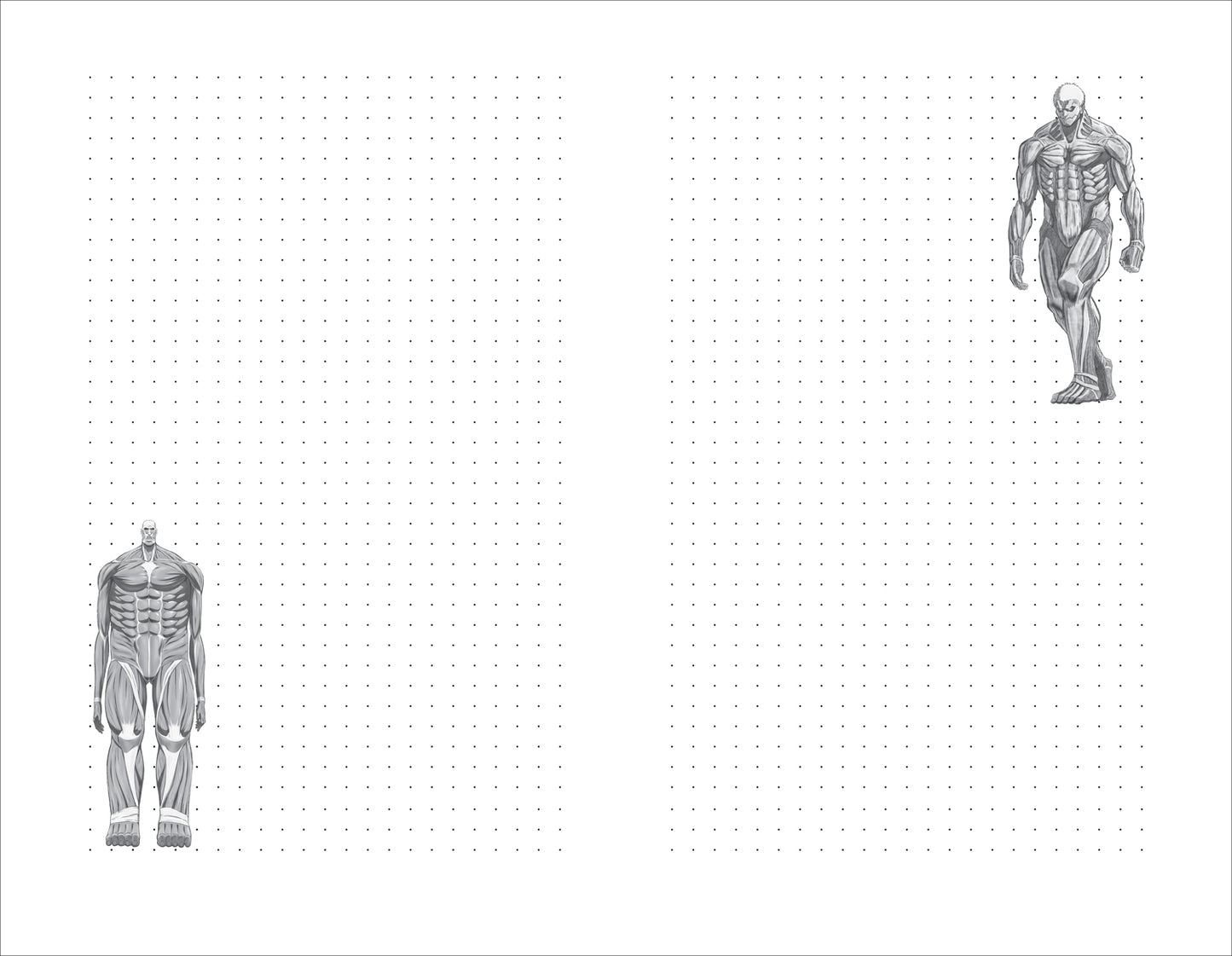 Атака титанов. Bullet Journal на каждый день. Колоссальный титан