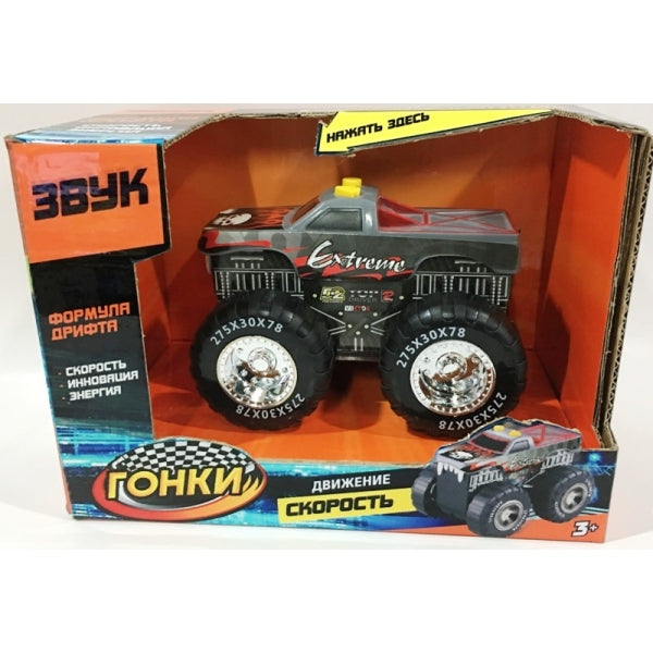 МАШИНА "ИГРАЕМ ВМЕСТЕ" ГОНОЧНАЯ НА БАТ. ОЗВУЧ. LD-2020 В РУСС. КОР. в кор.2*30шт