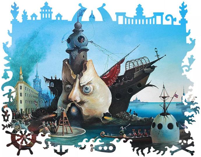 Пазл "Невская увертюра" 180 дет. 7-10-02-180