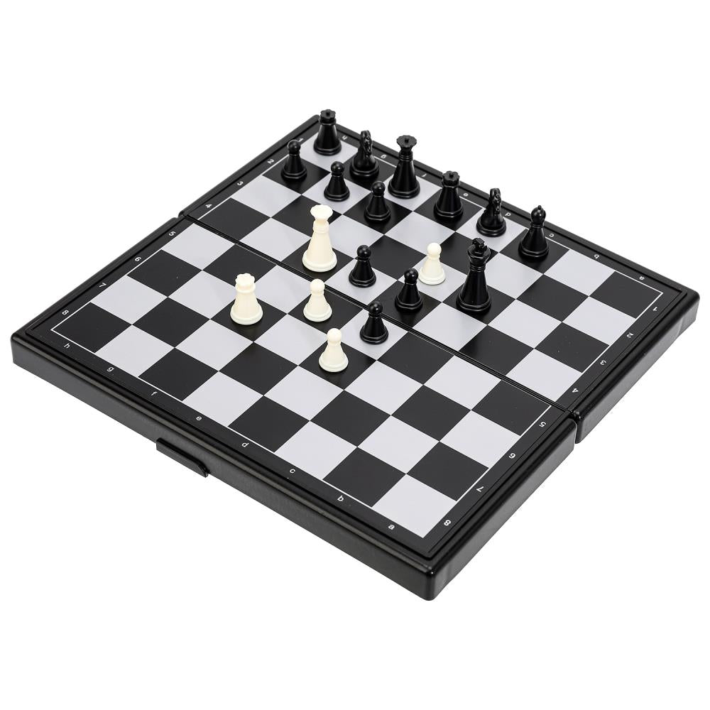 Шахматы магнитные коробка 20*8*3 см ИГРАЕМ ВМЕСТЕ в кор.2*72шт