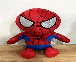 Мягкая игрушка спайдр мен 30см, блестящие глаза, 2арт. без чипа Добрые игрушки в кор.24шт