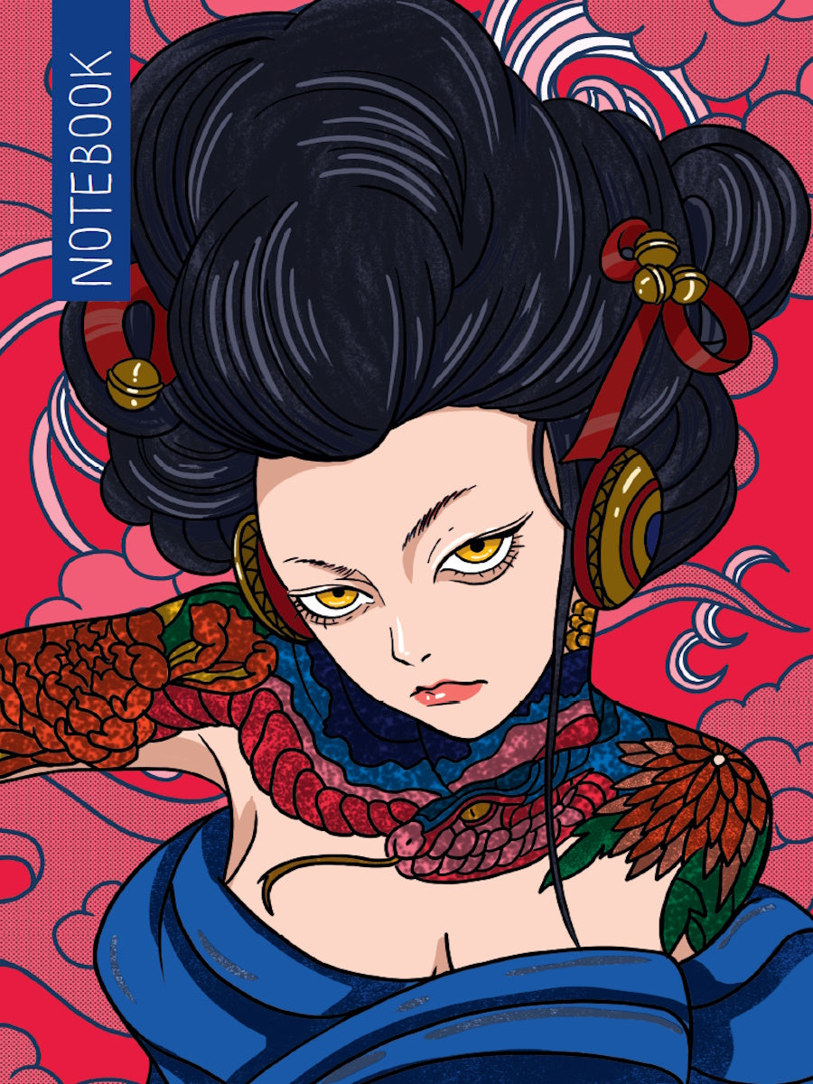 MyArt. БЛОКНОТ в линию Body Art. Змея