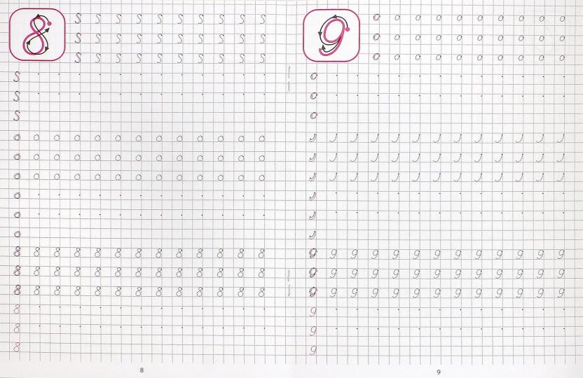 КАЛЛИГРАФИЧЕСКАЯ ПРОПИСЬ А5. ПИШЕМ ЦИФРЫ