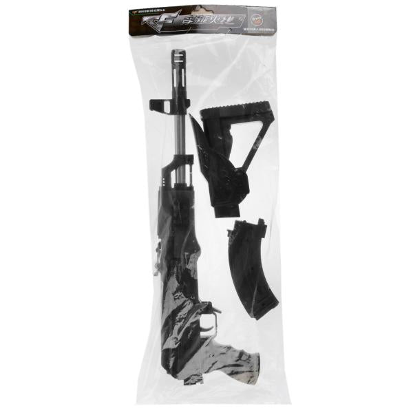 Автомат с оптич. прицелом, со съемным магазином, на подставке 0809 в пак. в кор.4*15шт