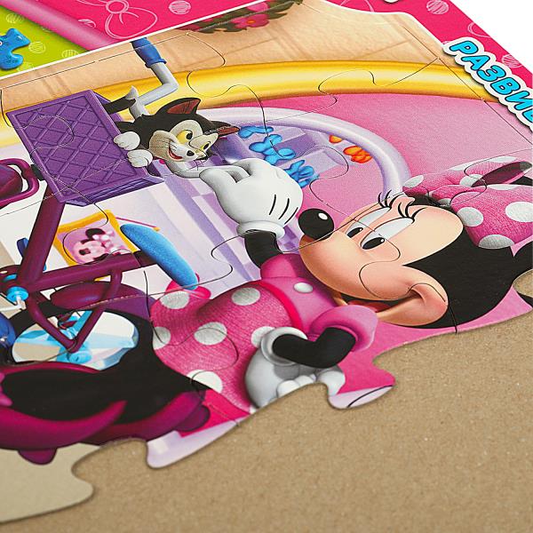 Весёлые друзья. Девочки. Пазл в рамке. 15 деталей. 285х215х5 мм. Умные игры. в кор.50шт