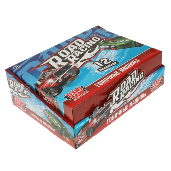 Машина металл ЯЙЦО гоночное авто, 6,5 см, в ассор., дисплей Технопарк уп-12шт в кор.2*30уп