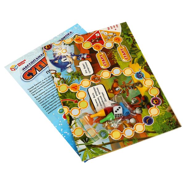 Super gonka. Un jeu de poche sous blister de 180 x 250 mm. Умные игры в кор.50шт
