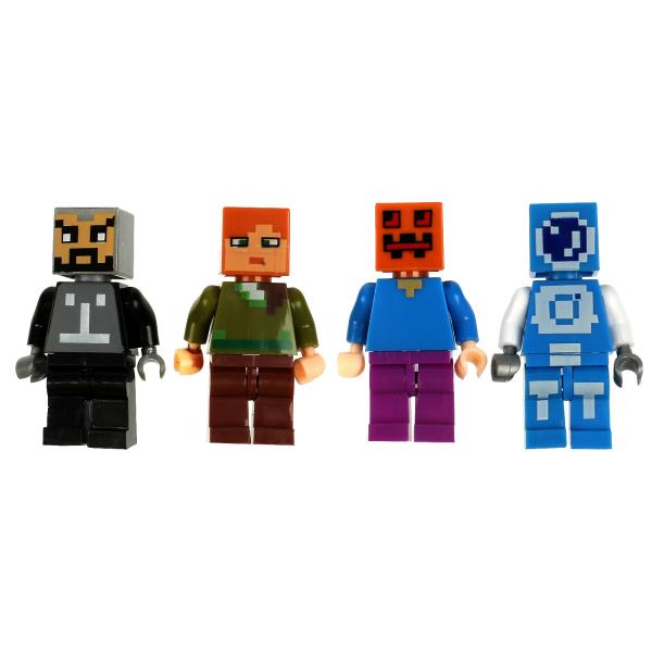 18027-ZH Конструктор фигурки мой мир -4 шт. МАСТЕР в кор.2*120шт