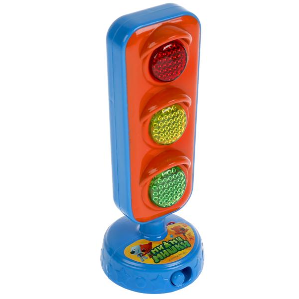 Обучающий СВЕТОФОР Ми-ми-мишки 35 песен,правил.свет.blist.bat. Умка в кор.72шт