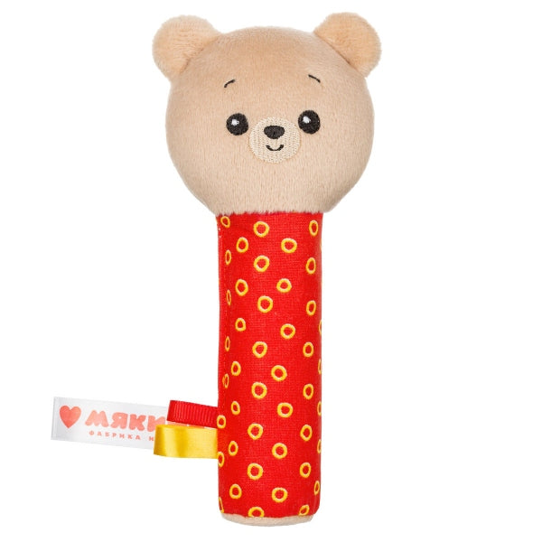 ИГРУШКА "МЯКИШИ" ПИЩАЛКА (МИШКА БАРНИ) в кор.20шт