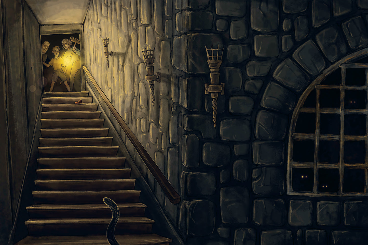 Секрет дома с черными шторами