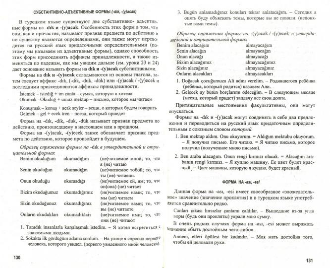 Самоучитель турецкого языка. Турецкий без репетитора