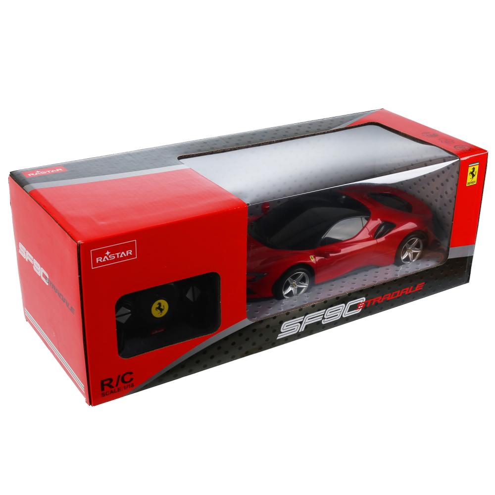 Machine pour Ferrari SF90 Stradale 1:24 en couleur. Rastar dans le cor.18шт