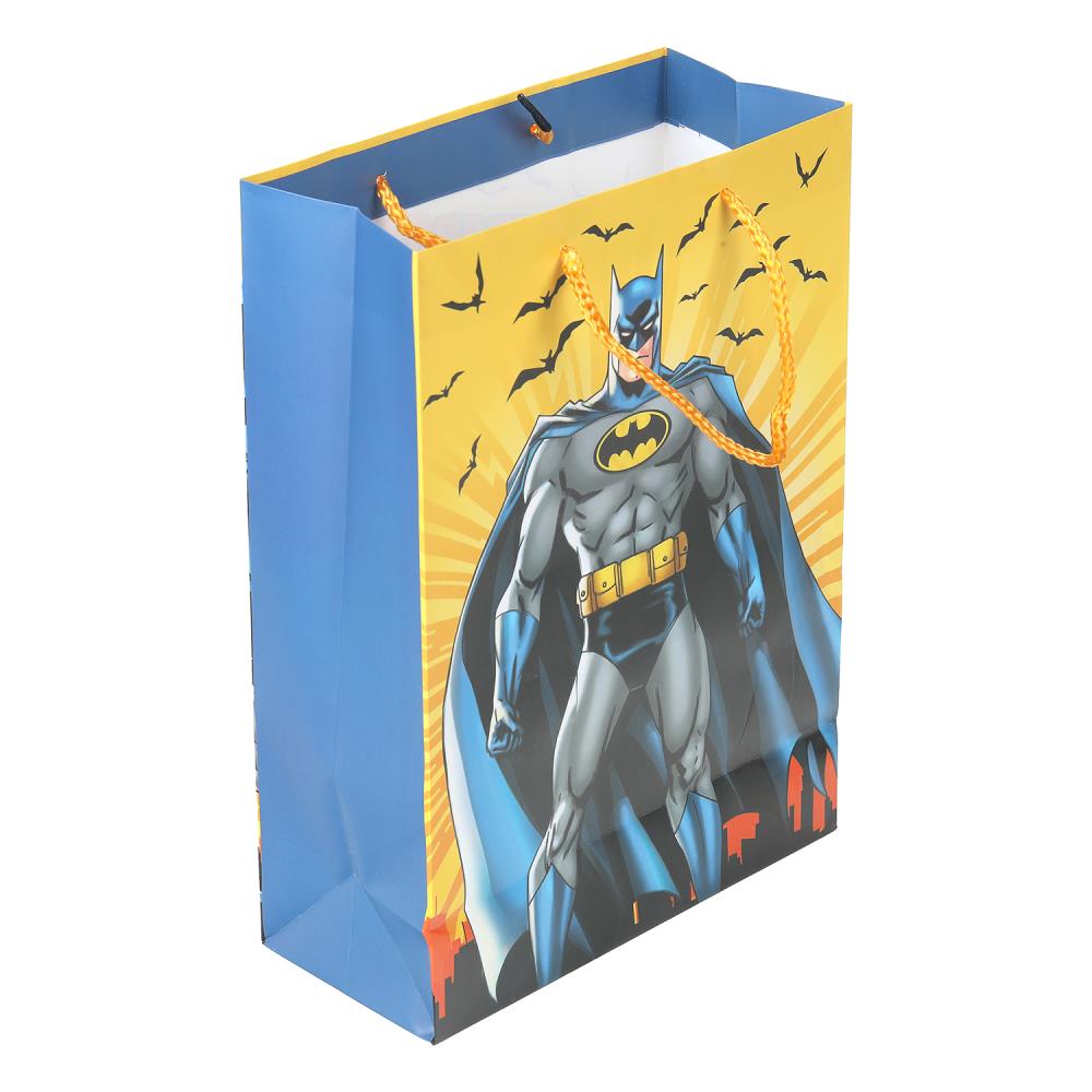 Пакет подарочный МАТОВЫЙ ml,черный рыцарь,140 гр/м2 ЧУДО ПРАЗДНИК в кор.10*12шт