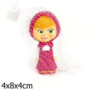 ИГРУШКА Д/КУПАНИЯ "ИГРАЕМ ВМЕСТЕ" МАША (М/Ф "МАША И МЕДВЕДЬ") В СЕТКЕ (РУСС. УП.) в кор.6*48шт