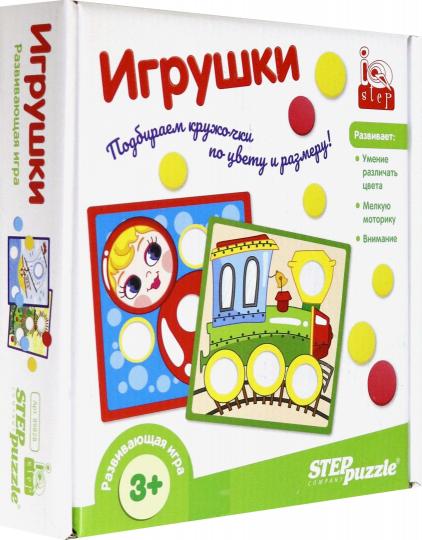 89828 Развивающая игра "Игрушки" (IQ step)