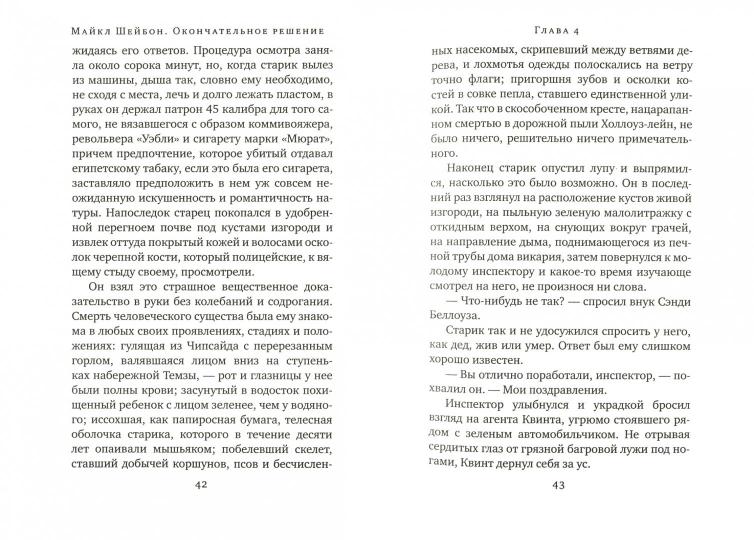 Окончательное решение, или разгадка под занавес