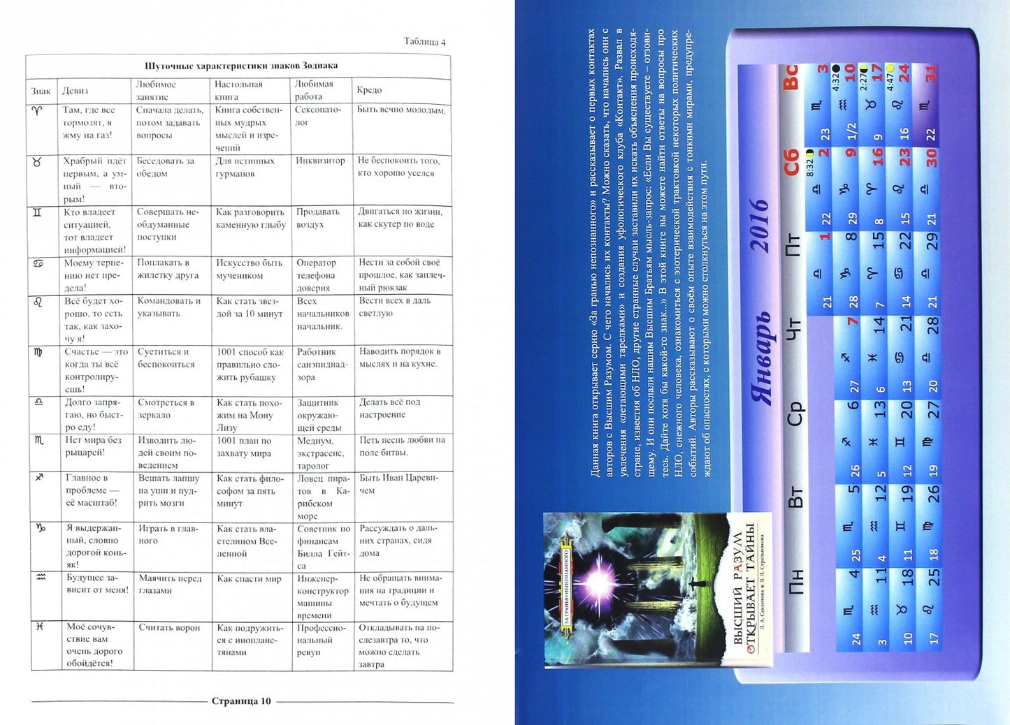 Лунный календарь на 2016-2017 годы