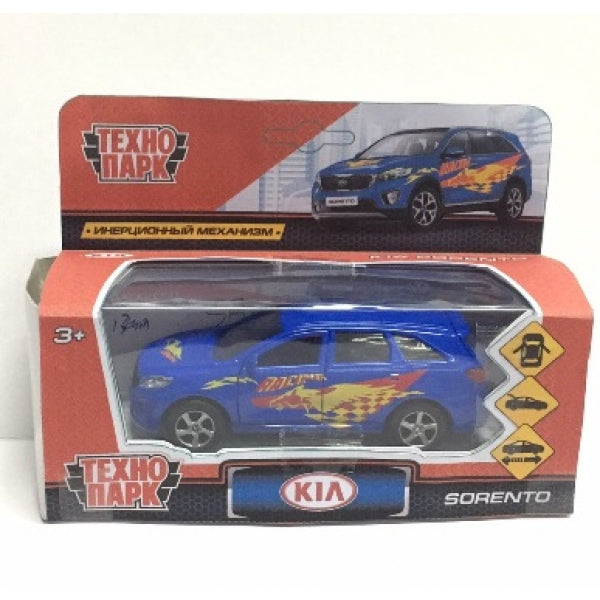 Машина металл KIA Sorento Prime спорт 12см, открыв. двери, инерц. в кор. ТМ Технопарк в кор.2*24шт
