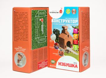 "ИЗБА": КОНСТРУКТОР КЕРАМИЧЕСКИЙ ДЛЯ ДЕТСКОГО ТВОРЧЕСТВА 39 ДЕТ. в кор.12шт