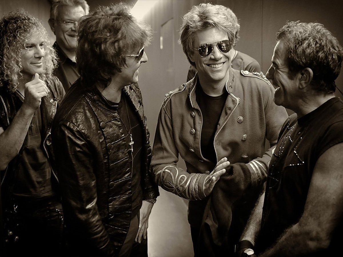 ПОСТЕР. Серия Звезды рока. Bon Jovi 3. Формат А3.