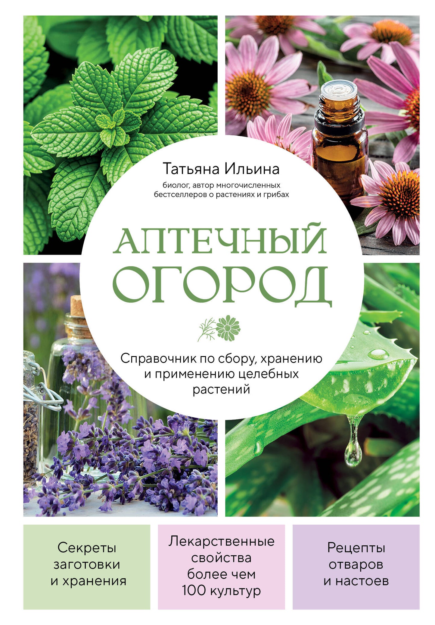Аптечный огород. Справочник по сбору, хранению и применению целебных растений (новое оформление)