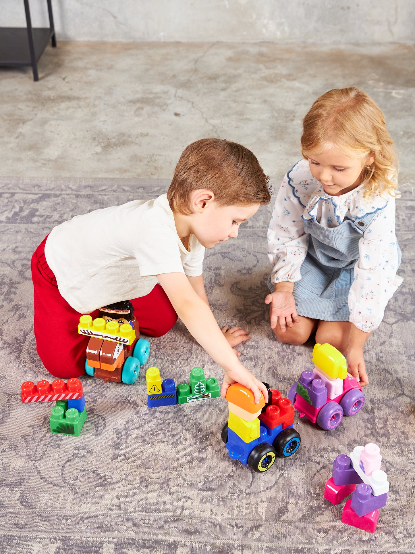 КОНСТРУКТОР ПЛАСТИКОВЫЙ "САФАРИ" 20 ДЕТ (BABY BLOCKS) в кор.7шт