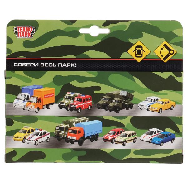 Технопарк. Машина металл "БТР Тайфун" 15 см, двери, башня вращ. 360 гр. инерц. арт.SB-17-39-B(GN)-WB