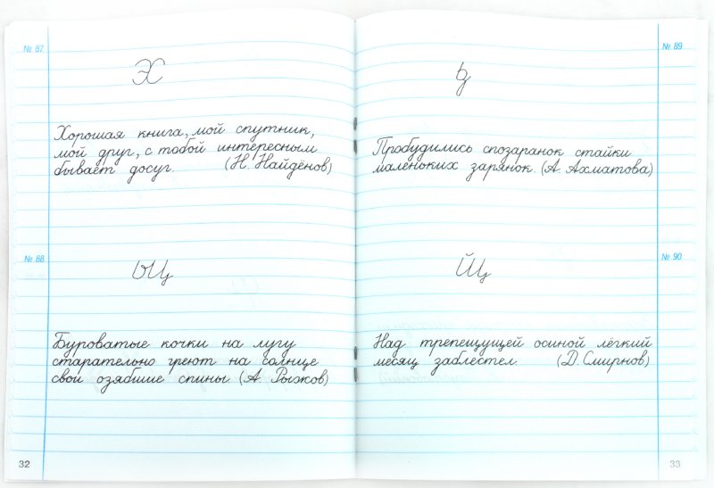 Тетр. по чистописанию 3кл