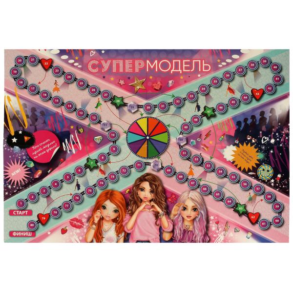 Supermodèle. Le jeu est disponible dans un petit format blister. Умные игры в кор.50шт