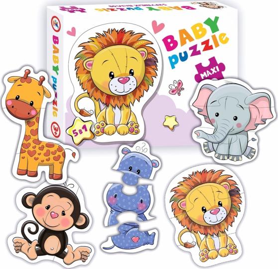Дрофа. Baby Puzzle. "Веселый зоопарк" арт.4017 /16