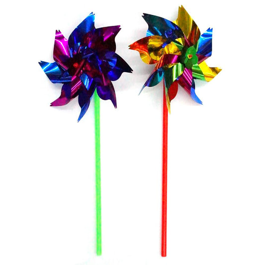 Вертушка Цветок диам. 15 cm, объем., цвет в ассорт. dans le paquet. (русс. уп.) в кор.400шт