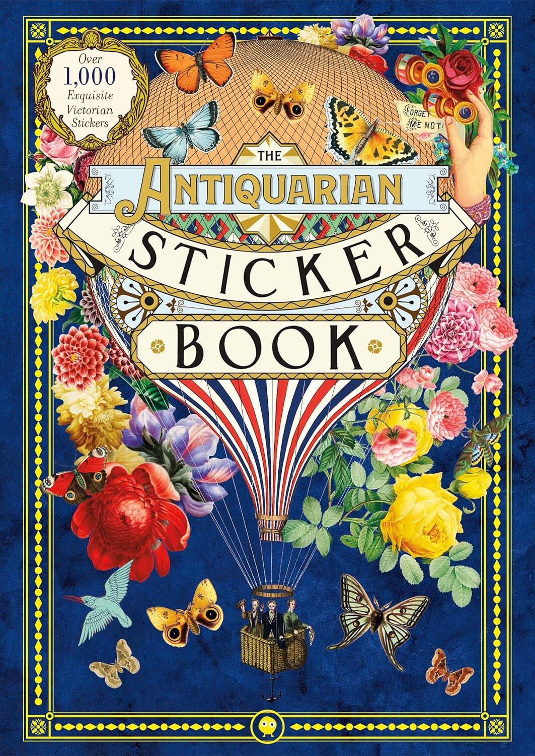 The Antiquarian Sticker Book (Odd Dot) Антикварный стикербук (Одд Дот) /Книги на английском язык