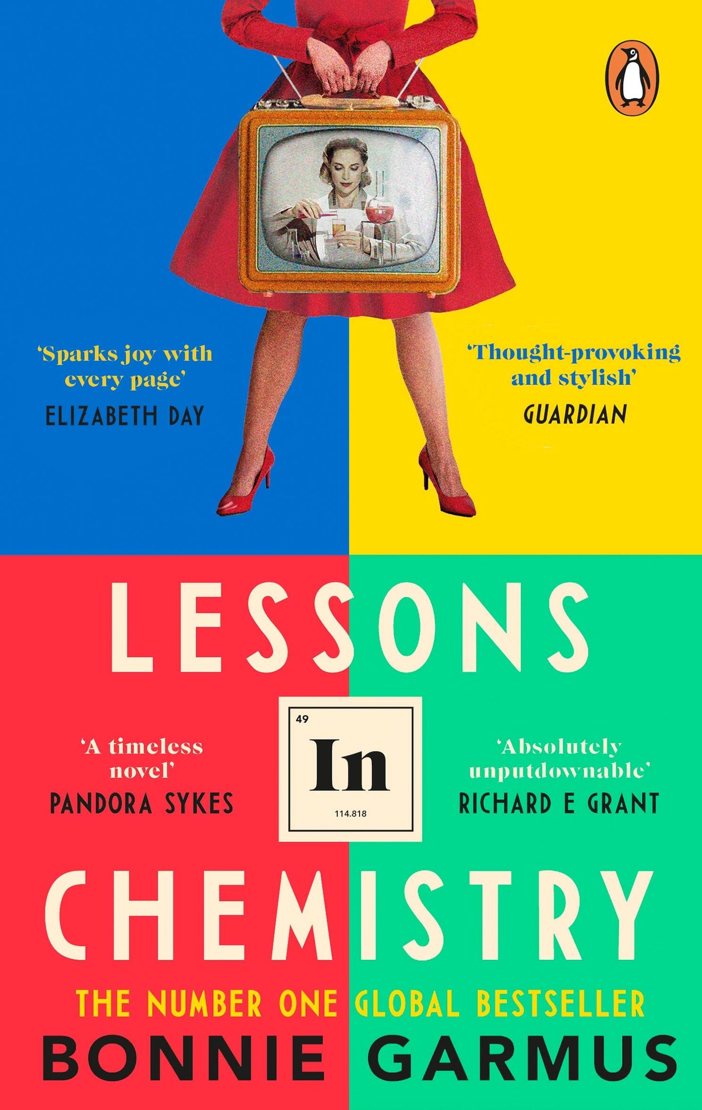 Lessons in Chemistry (Bonnie Garmus) Уроки химии (Бонни Гармус) /Книги на английском языке