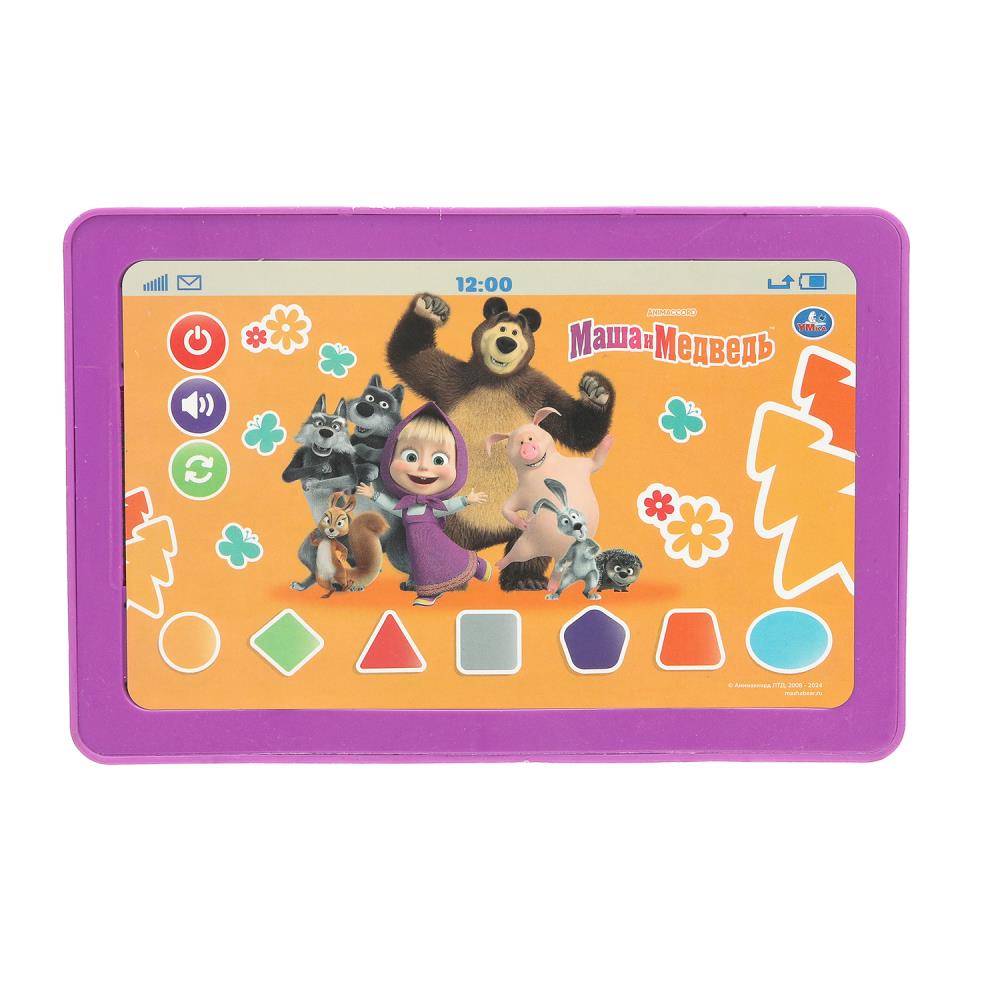 Обучающий mini-planшет 60 стихов, песен, звуков. Macha et Medvedь на блист. Умка в кор.96шт