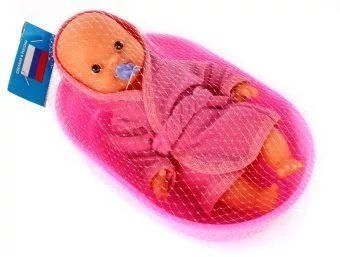 Пластмастер. Пупс в ванночке арт.22020 /20