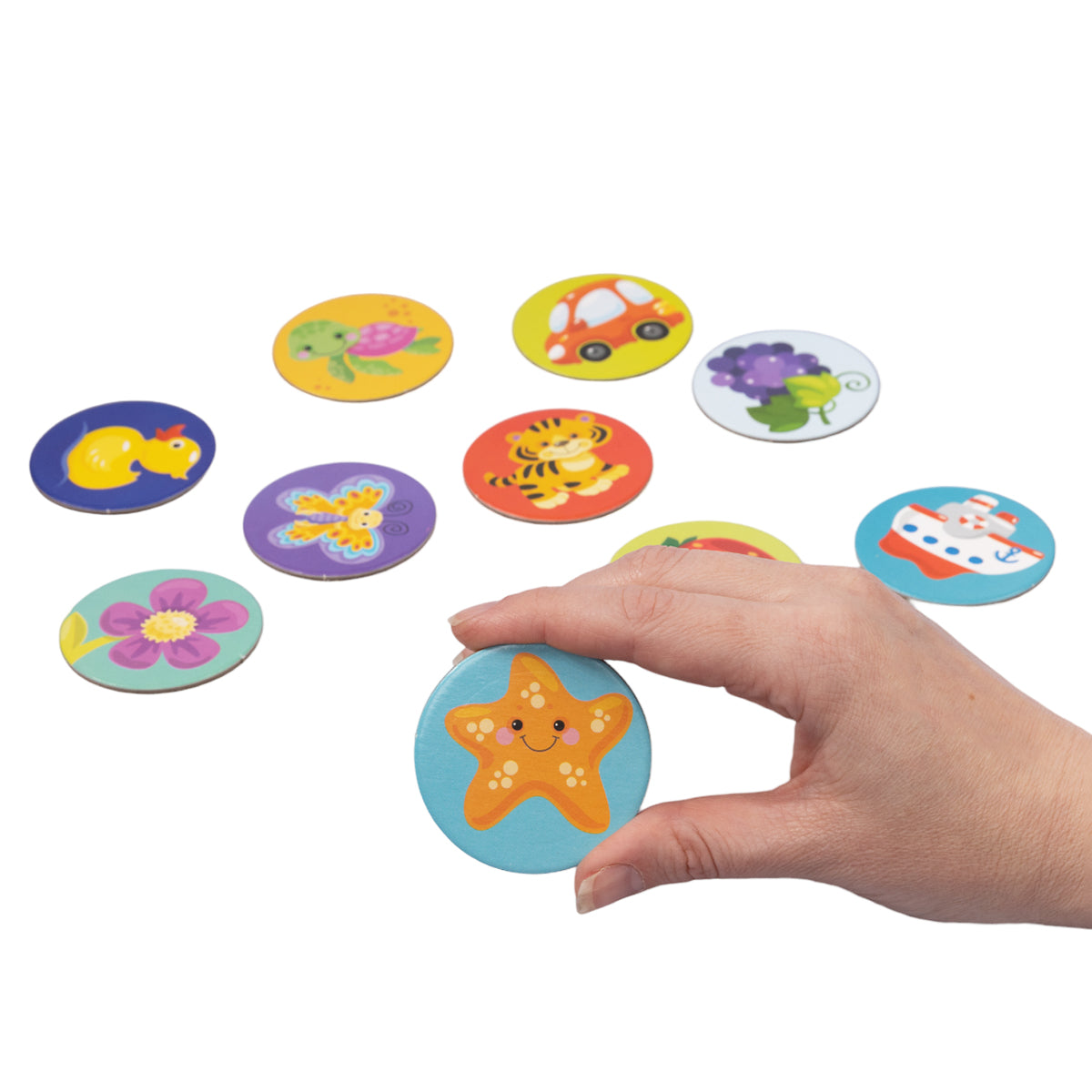 ИГРА НАСТОЛЬНАЯ МЕМО ВABY TOYS в кор.10шт