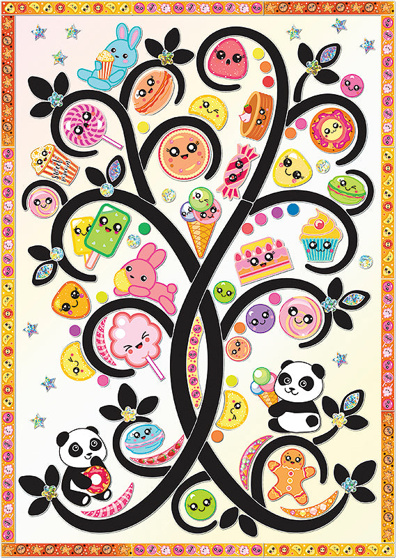 Набор для изготовления картины "Сладкое дерево" (декорирование)