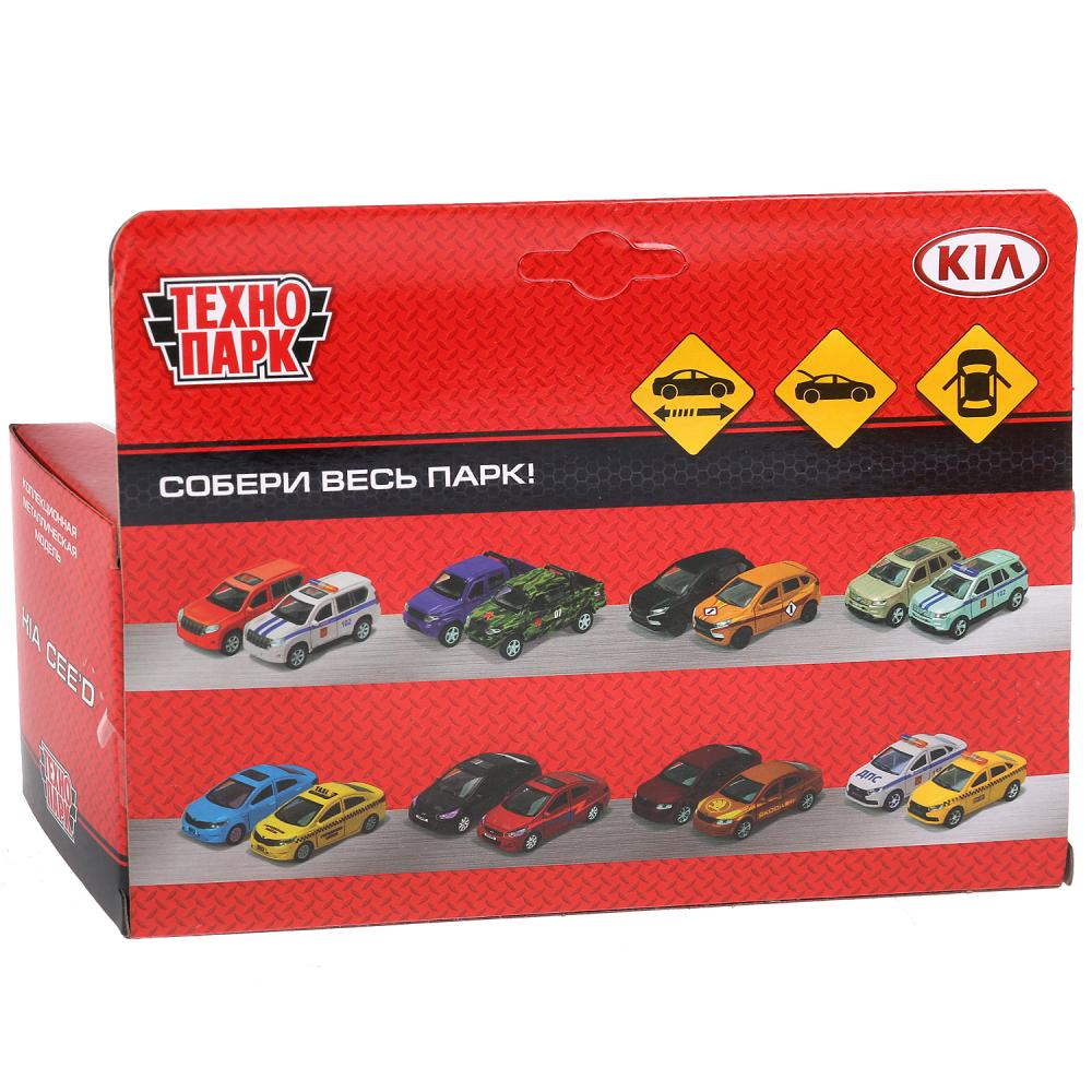 CEED-BU 273057 Машина металл "KIA CEED" 12см, открыв. двери, инерц., синий в кор. Технопарк в кор.