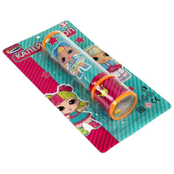 Калейдоскоп девочка, блист.15*30*7см ИГРАЕМ ВМЕСТЕ в кор.2*96шт