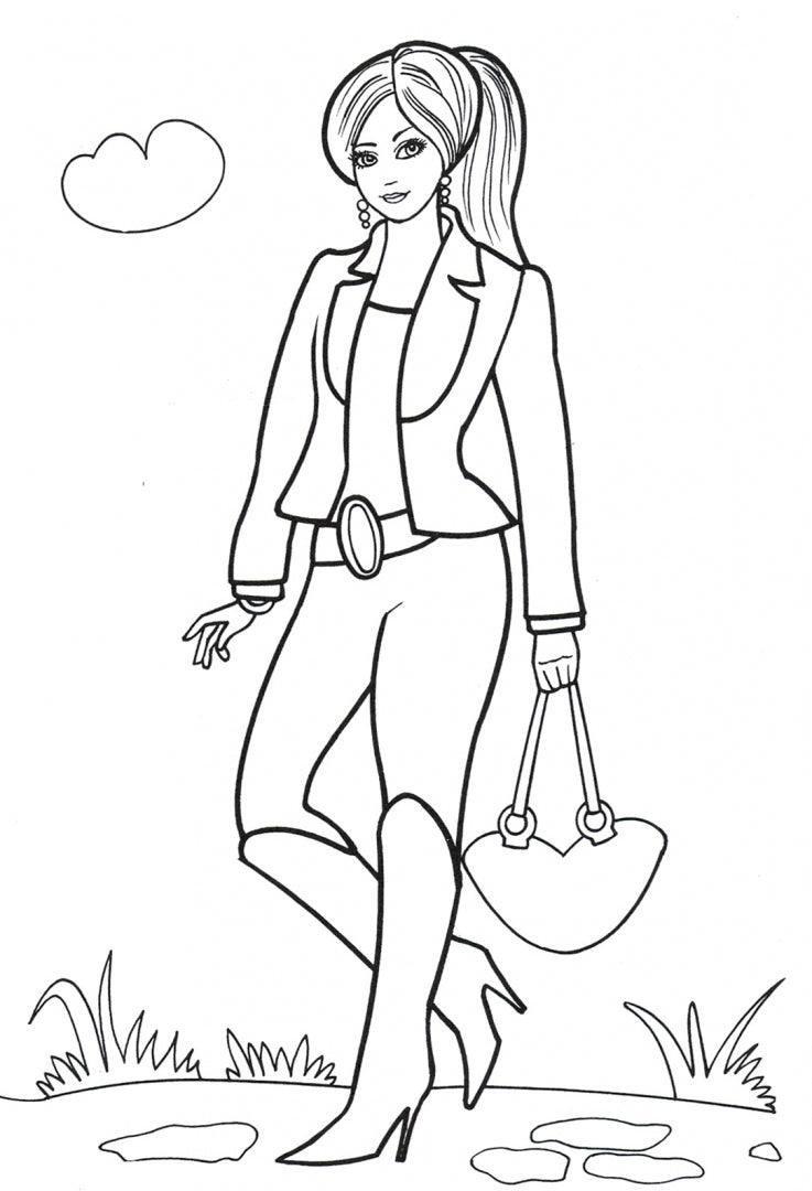 Юные модницы (раскраски для девочек) 978-5-00161-088-5