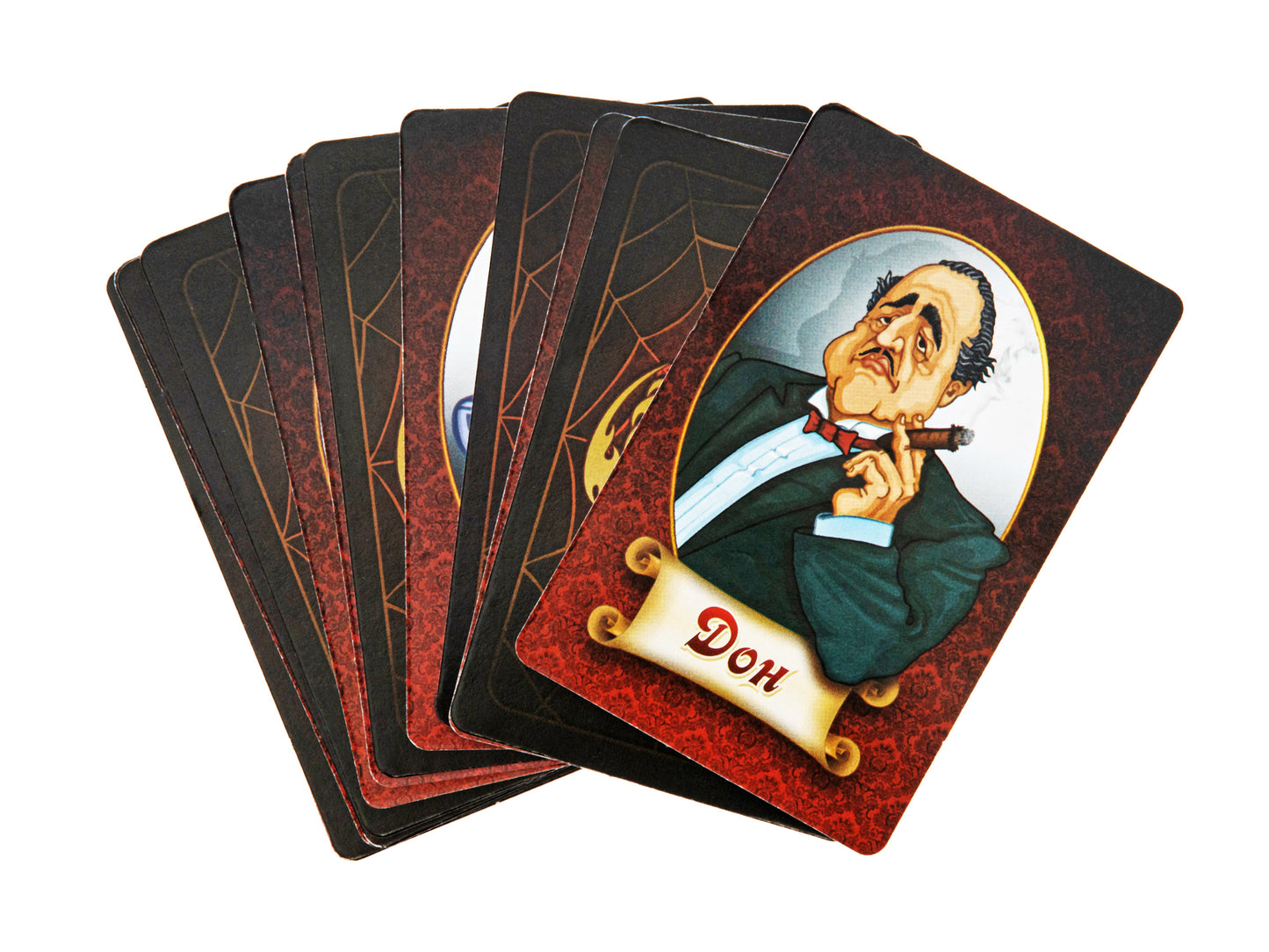 2620 Игра настольная карточная "Мафия" (с масками)