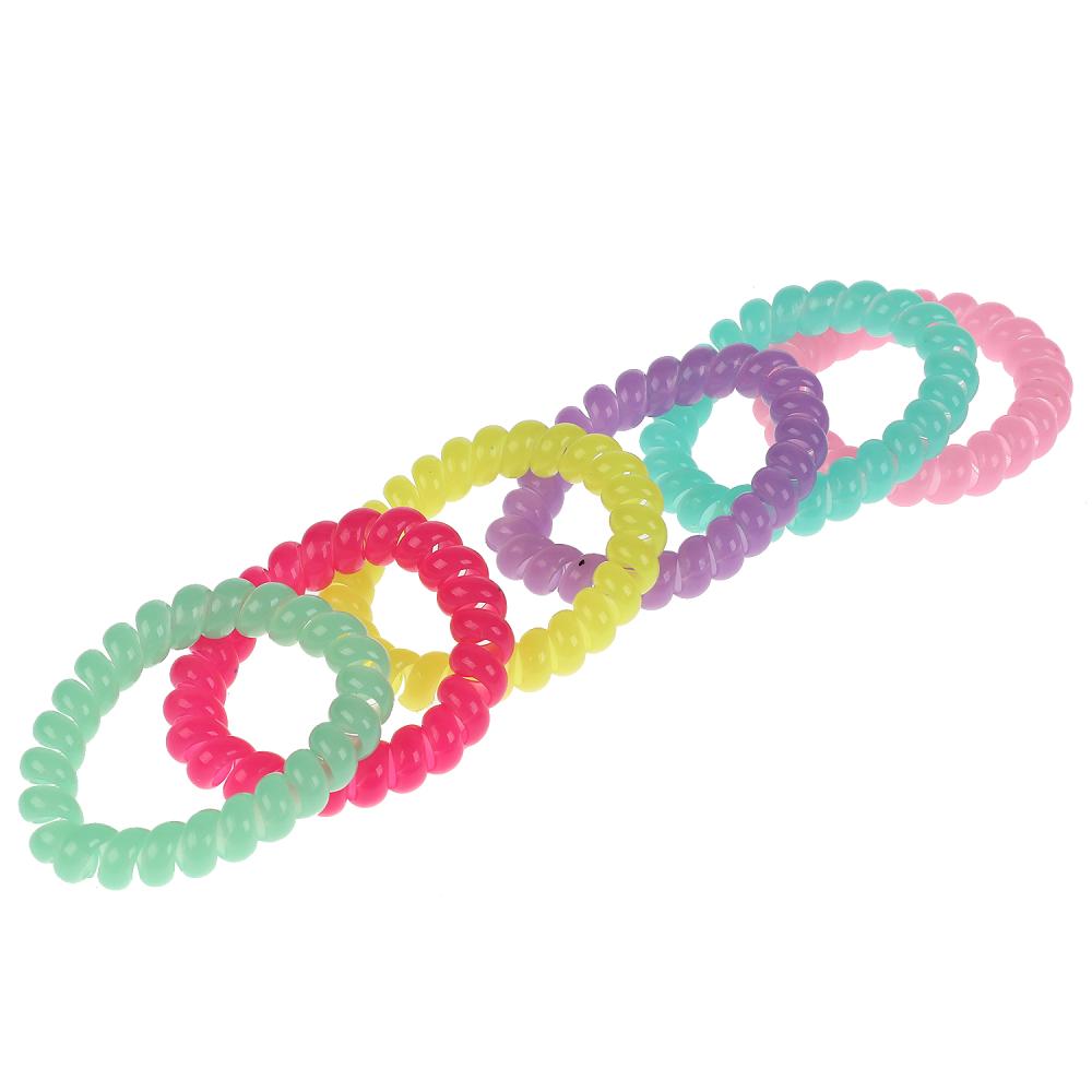 Аксесс д/девочек СКАЗОЧНЫЙ ПАТРУЛЬ резинки-пружинки 6шт на карт. dans le paquet. МИЛАЯ ЛЕДИ уп-12шт в кор50уп