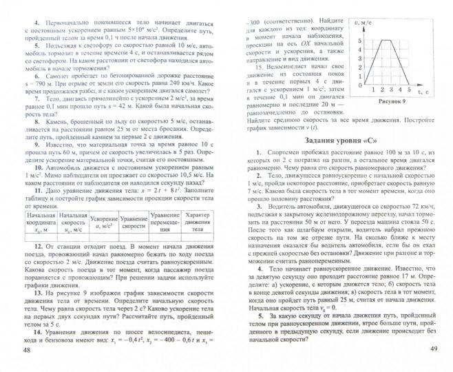 Физика 10кл Опорные конспекты