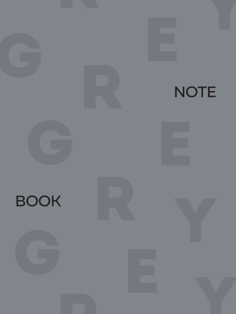 MyArt. БЛОКНОТ в клетку Total Grey. Grey 3