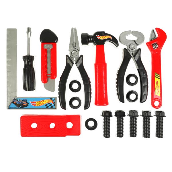 Набор инструментов ХОТ ВИЛС кор.36,8*27,7*3,5см ИГРАЕМ ВМЕСТЕ в кор.2*36шт