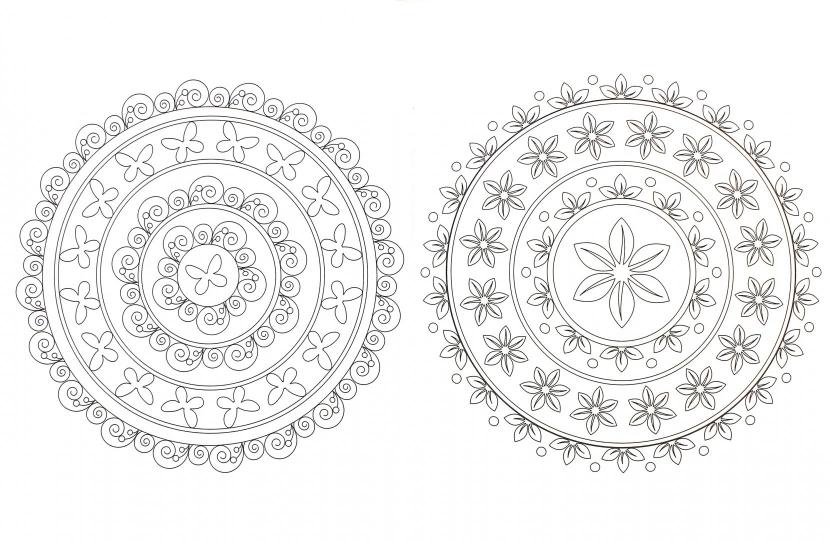 Развивающие узоры для самых маленьких 4+